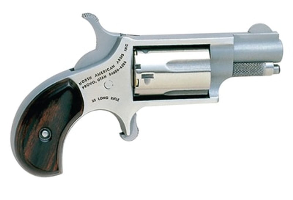NAA Companion Mini Cap And Ball Revolver Kit .22 Caliber 1.125″ Barrel Stainless Steel 5 Shot North American Arms