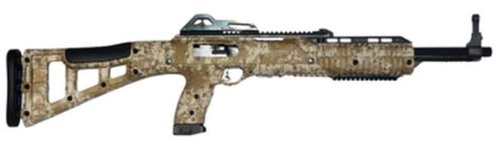 Hi-Point Model 4595TS Carbine 45 ACP 17.5″ Barrel Black Desert Digital Camo Polymer Skeletonized Target Stock Adjustable Sights 9rd Hi Point