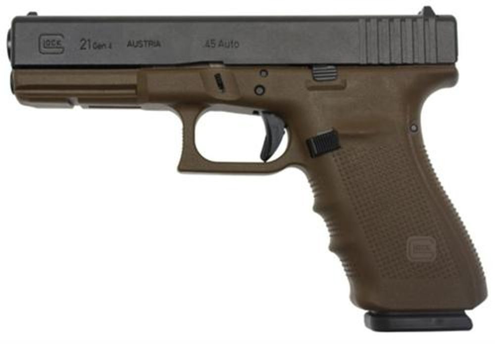 Glock G23 Gen4, 40SW, 13rd Mags, FLAT DARK EARTH FRAME Glock