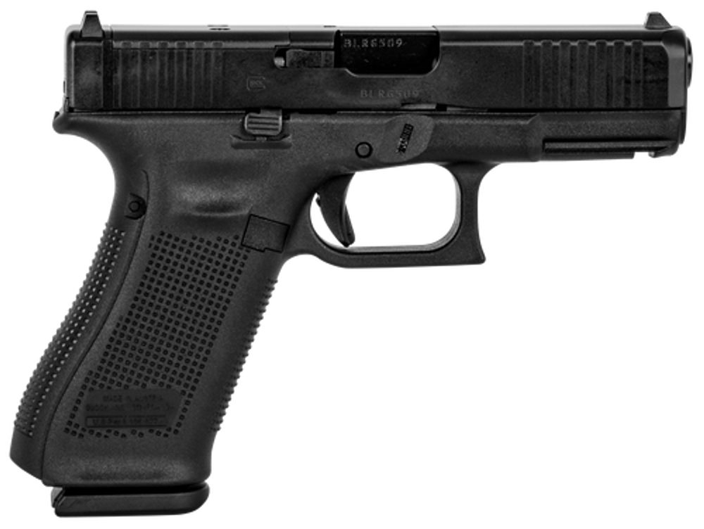 Glock G45 Gen 5 MOS, 9mm, 4.02″ Barrel, 17rd, Black Glock