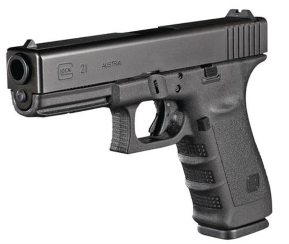 Glock G21SF Short Frame Gen3 45 ACP 4.6″, Fixed Sights, 13 Round Glock