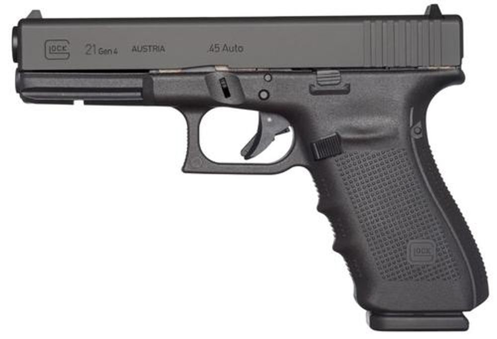 Glock G21 USA Gen4, 45 ACP, 4.6″, 13rd, Black Glock
