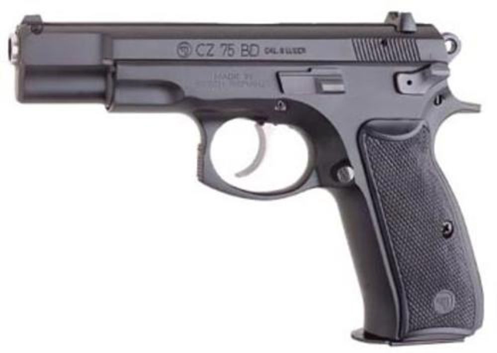 CZ 75 BD 9mm Black Polycoat Decocker 16rd Mags CZ USA
