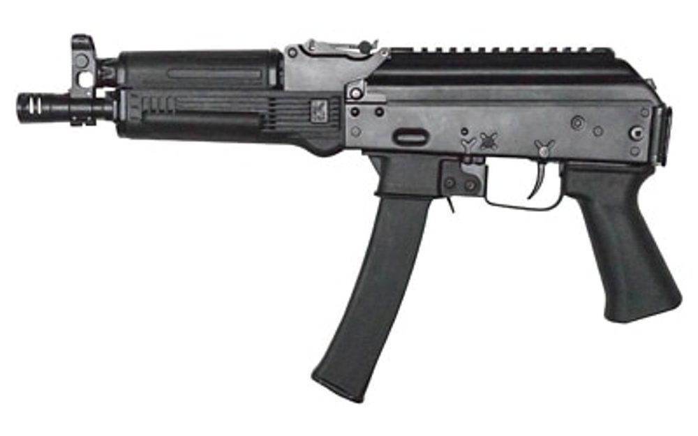 Kalashnikov USA KP-9 9mm, 9.25″ Barrel, Metal Frame, Black, 30rd Kalashnikov USA