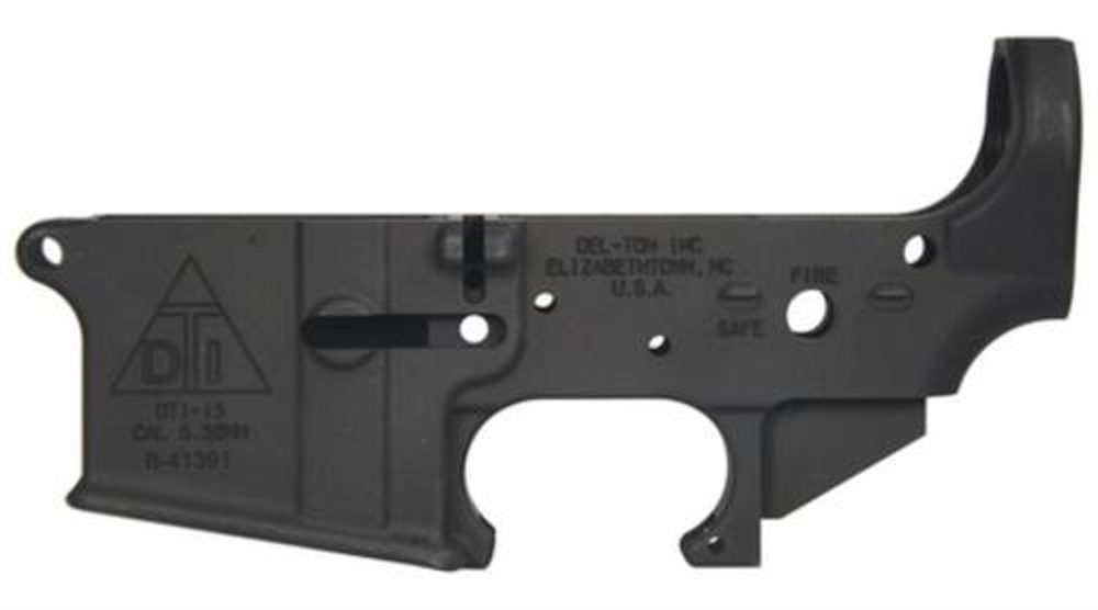 Del-Ton AR-15 Stripped Lower Receiver, 5.56 Del-Ton