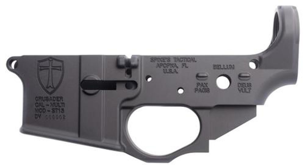Spikes Tactical Crusader AR-15 Lower Receiver, Multi-Caliber Spikes Tactical