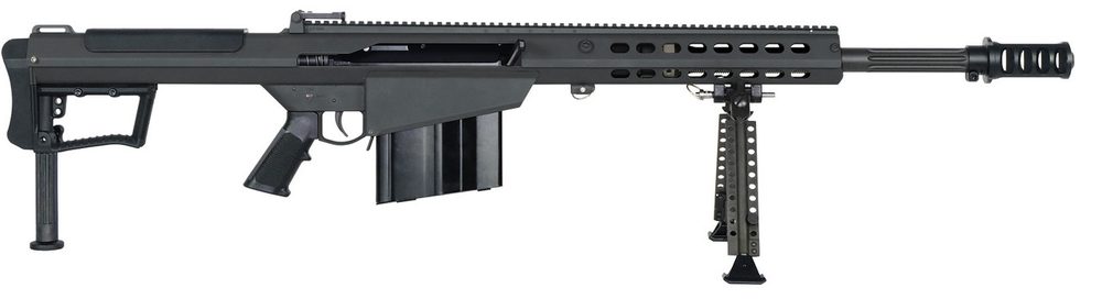 Barrett M107A1 50 BMG, 20″ Barrel, Black Cerakote, Includes Bipod/Pelican Case, 10rd Barrett Firearms