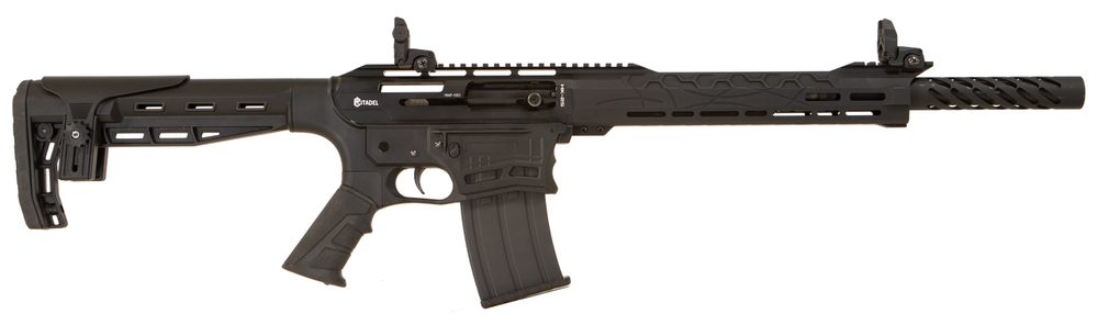 Citadel Boss 25 12 Ga, 18.75″ Barrel, Black 3″ Chamber, 5rd, Semi-Auto Legacy Intl Sports