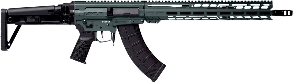 CMMG Dissent MK47 7.62×39, 16.1″ Threaded Barrel, Charcoal Green, 30rd CMMG