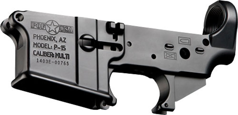 POF Puritan P15 AR-15 Stripped Lower Receiver, Tension Screws POF Rifles