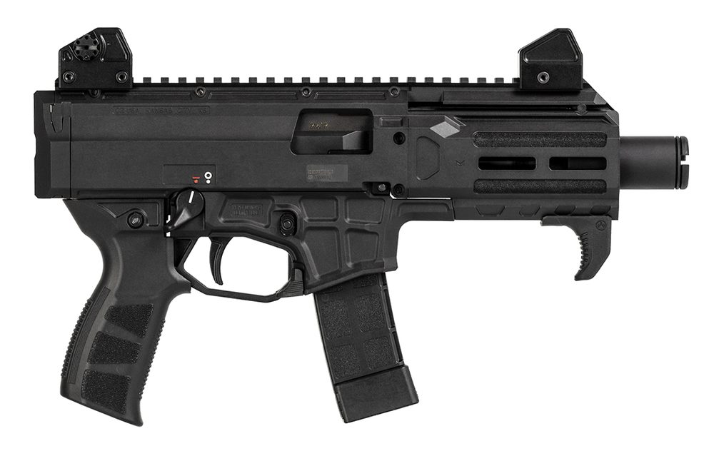 CZ Scorpion 3+ Micro 9mm, 4.2″ Threaded Barrel, Black, 20rd CZ USA