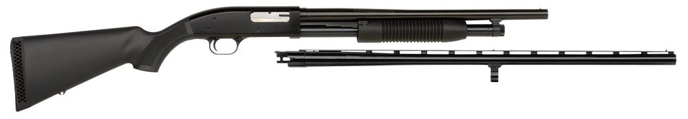 Maverick Model 88 Field/Security Combo 12 Ga, 28″ Barrel 3″ Chamber, Black, Includes 18.5″ Security Barrel, 6rd Maverick Shotguns