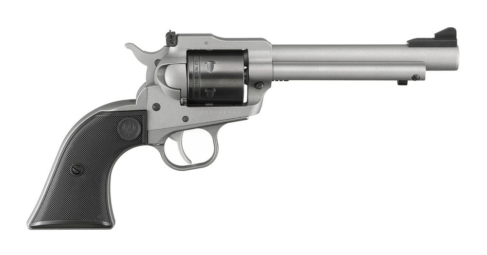 Ruger Super Wrangler 22 Mag/ 22 LR, 5.5″ Barrel, Silver, Adjustable Sights, 6rd Ruger