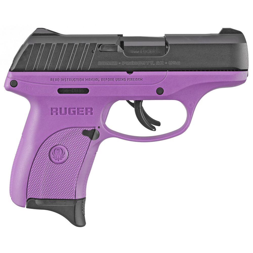 Ruger EC9s TALO Edition 9mm, 3.1″ Barrel, Purple Frame, Black Slide, 7rd Ruger