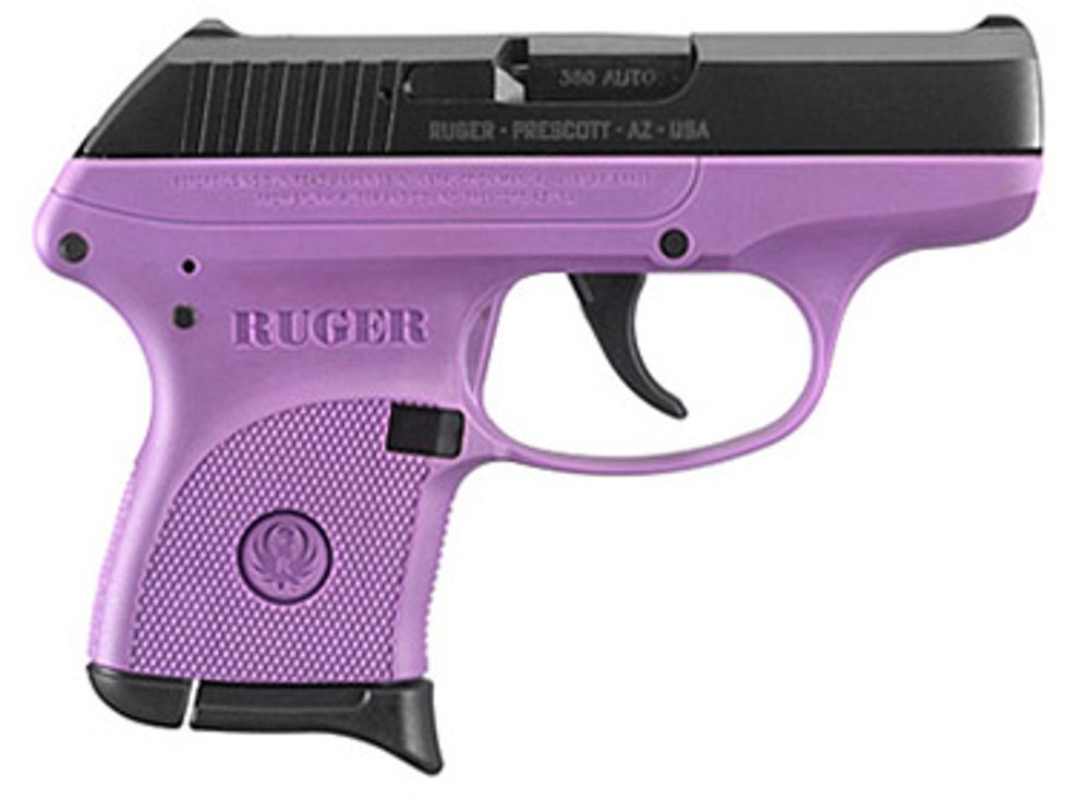 Ruger Talo Exclusive LCP Lady Lilac 380 ACP, 2.75″ Barrel, Purple Polymer Frame, Black Slide, 6rd Ruger