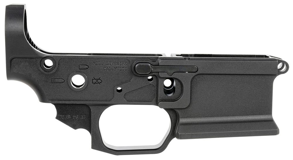 Sharp Bros Livewire Stripped Lower Receiver, Black Sharps Bros
