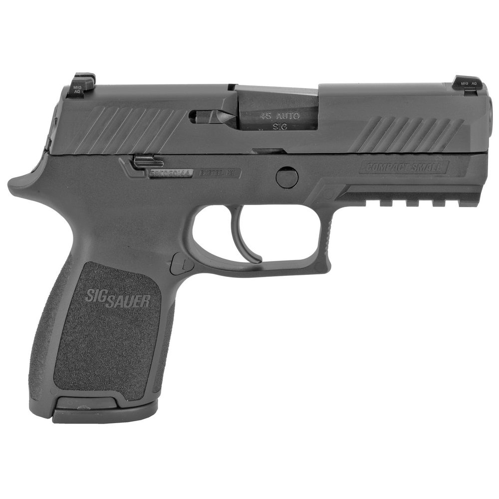 Sig Sauer P320 45 ACP, 3.9″ Barrel, Black, Polymer Grip, 9rd Sig Sauer