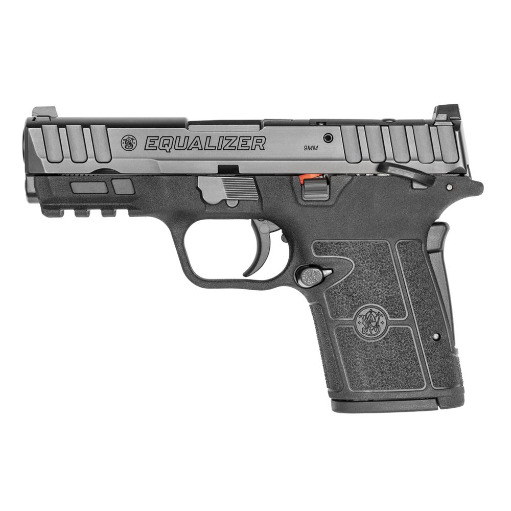 Smith & Wesson Equalizer 9mm, 3.675″ Barrel, Optics Ready, Thumb Safety, Black, 10rd/13rd/15rd Magazines Smith & Wesson