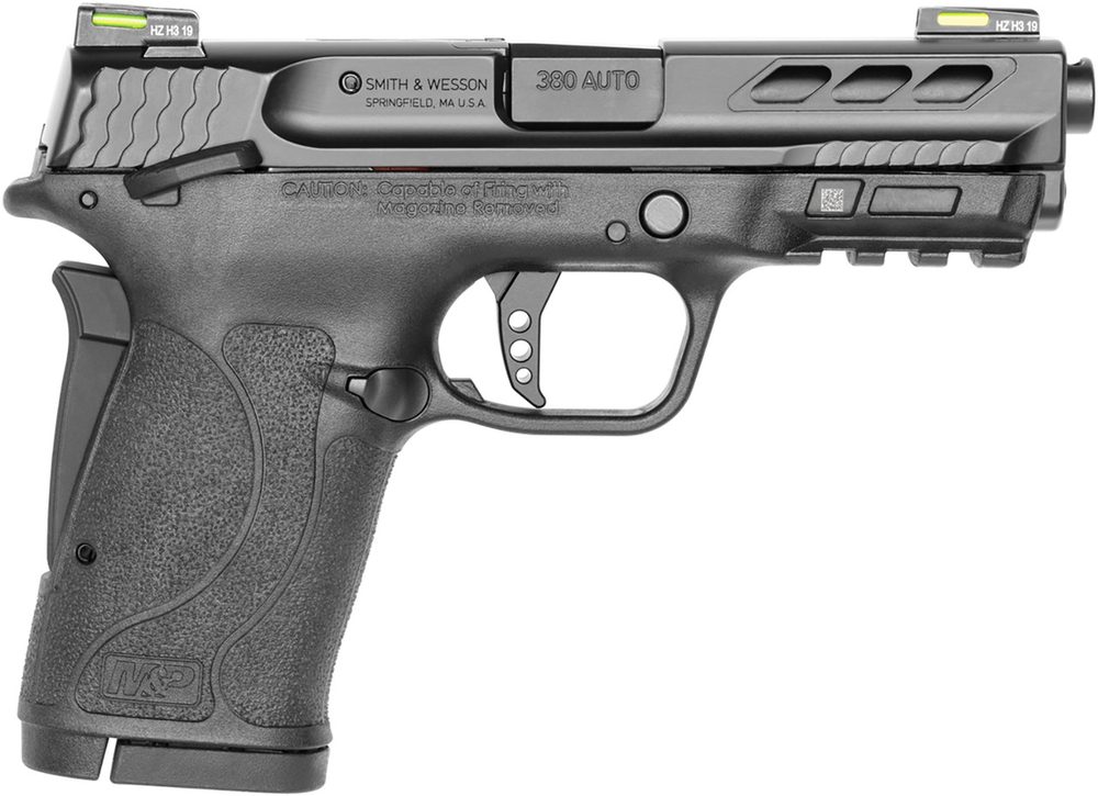 Smith & Wesson M&P Shield EZ M2.0 Performance Center 380 ACP, 3.8″ Barrel, Black, MA Compliant, 8rd Smith & Wesson