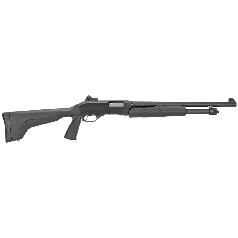 Stevens 320 Security 12 Ga, 3″ Chamber 18.5″ Barrel, Black, Ghost Ring Sights, 5rd Stevens