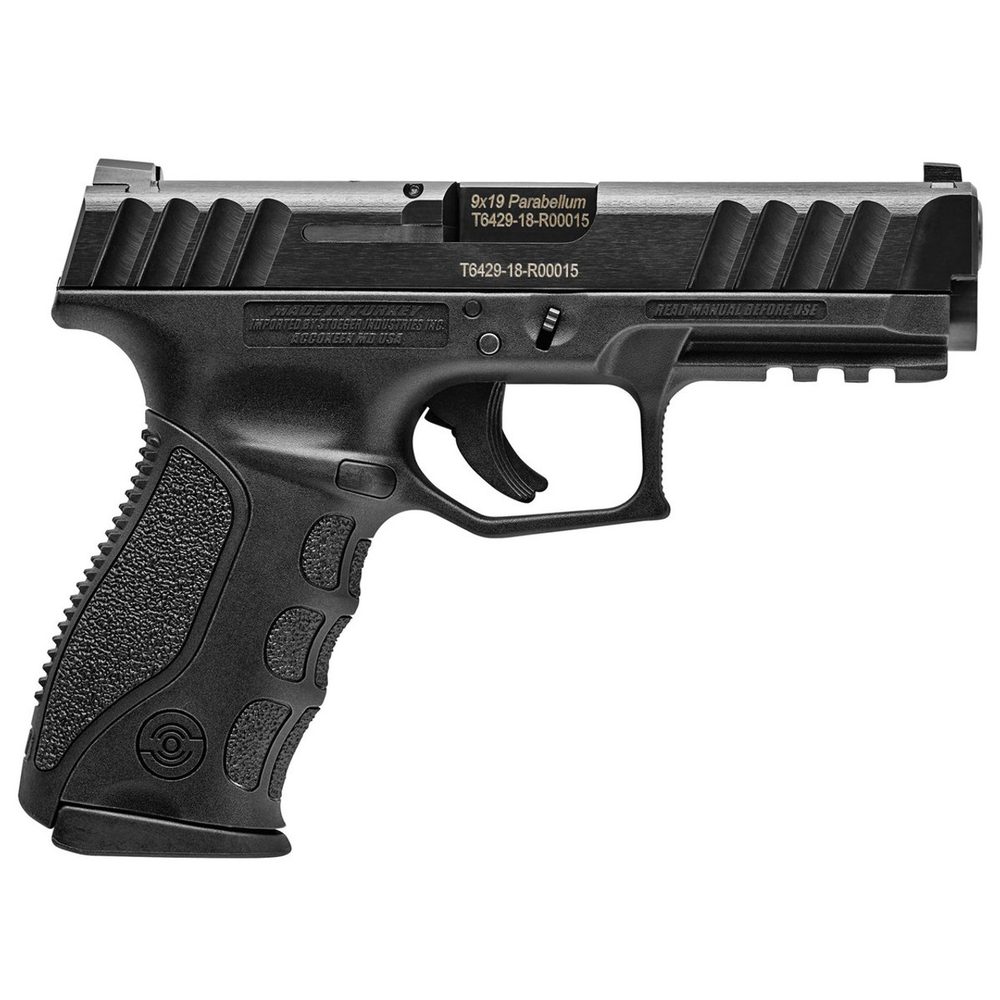 Stoeger STR-9 9mm, 4.17″ Barrel, Black, Striker Fired, 15rd Stoeger
