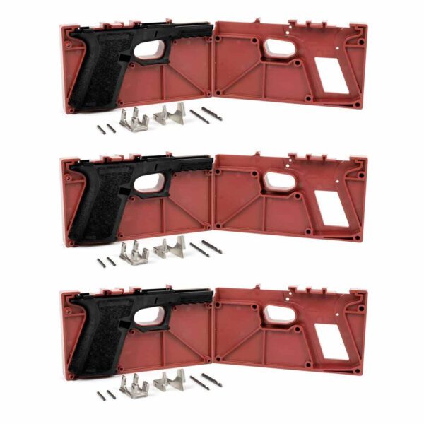 Polymer80 PF940Cv1 80% Compact Frame and Jig Kit – 3-Pack (Glock 19/23 Compatible)