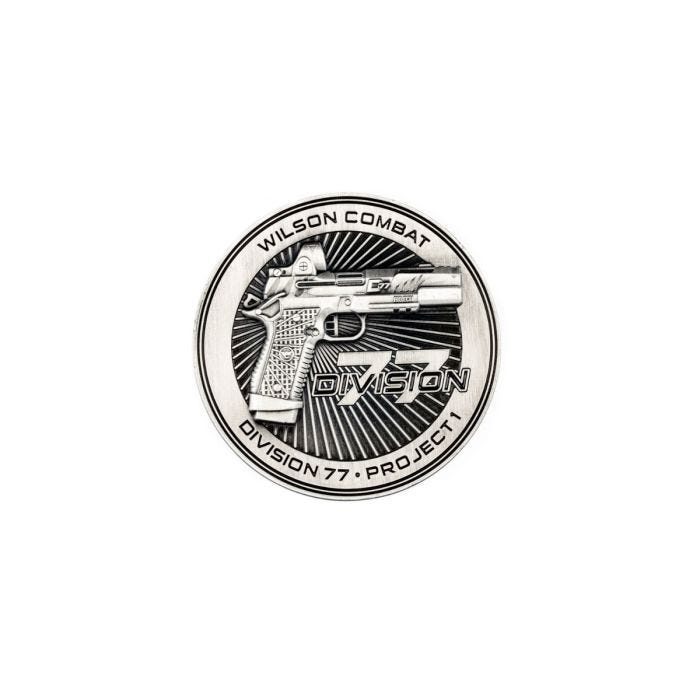 Wilson Combat Division 77 Project 1 Challenge Coin – Collector’s Military Commemorative Coin