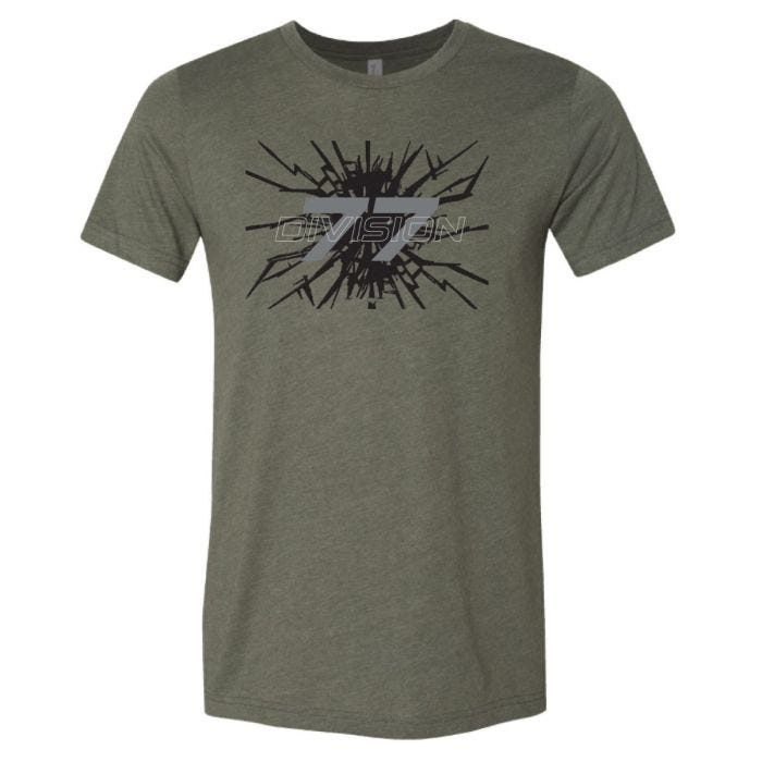 Division 77 Heather Military Green Short Sleeve Shirt – Durable Tactical Apparel