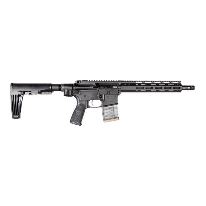 Wilson Combat Protector AR Pistol in 300 Blackout with 11.3″ Barrel and LAW Folding Stock – Black Finish
