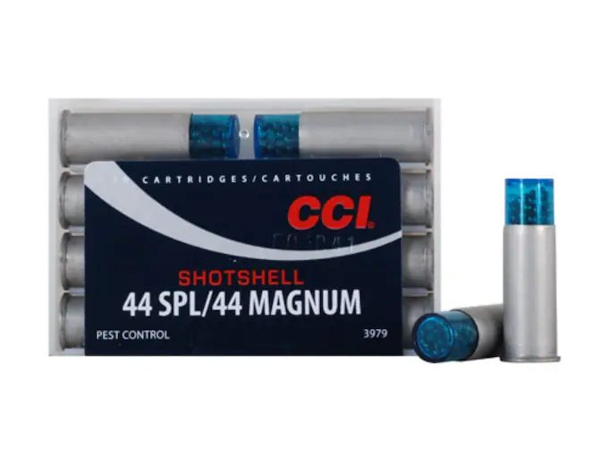 CCI Shotshell 44 Special Ammunition – 140 Grain Lead Shot – 200 Round Box