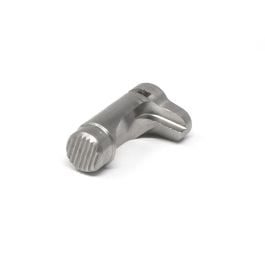 Fusion Firearms 1911 Magazine Catch – Standard, Stainless Serrated