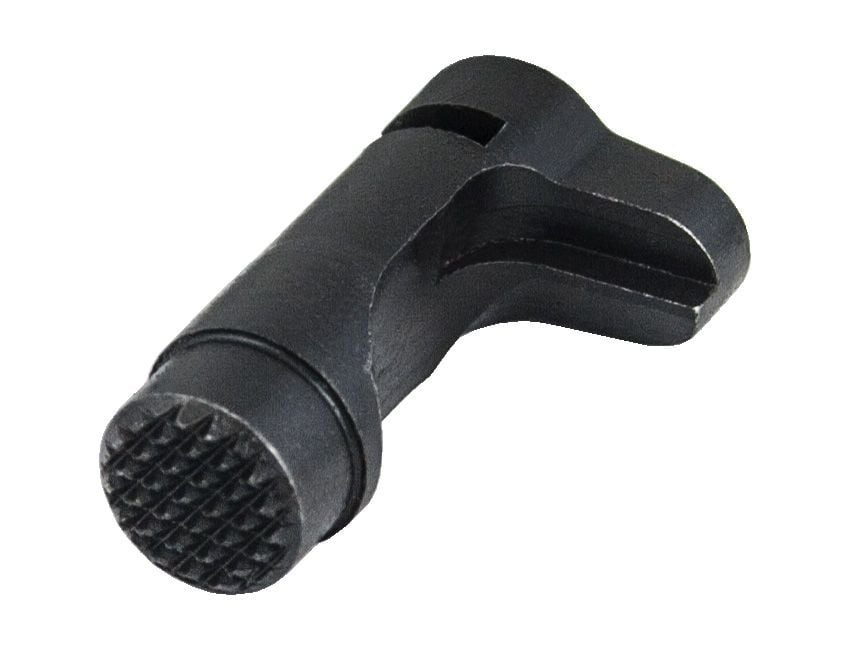 Fusion Firearms 1911 Magazine Catch – Standard, Black Checkered