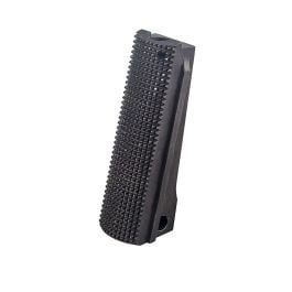 Fusion Firearms 1911 Alloy Mainspring Housing – Government, Checkered, Black
