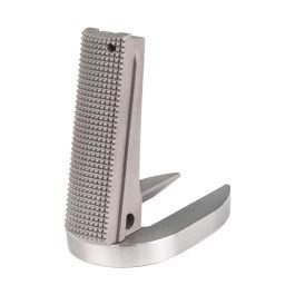 Fusion Firearms 1911 Mainspring Housing + Mag-Well – Government, Checkered, Stainless Polished