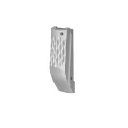 Fusion Firearms 1911 Alloy Mainspring Housing – Carry Cut, Chainlink, Silver