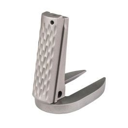 Fusion Firearms 1911 Mainspring Housing + Mag-Well – Government, Chainlink, Stainless Matte