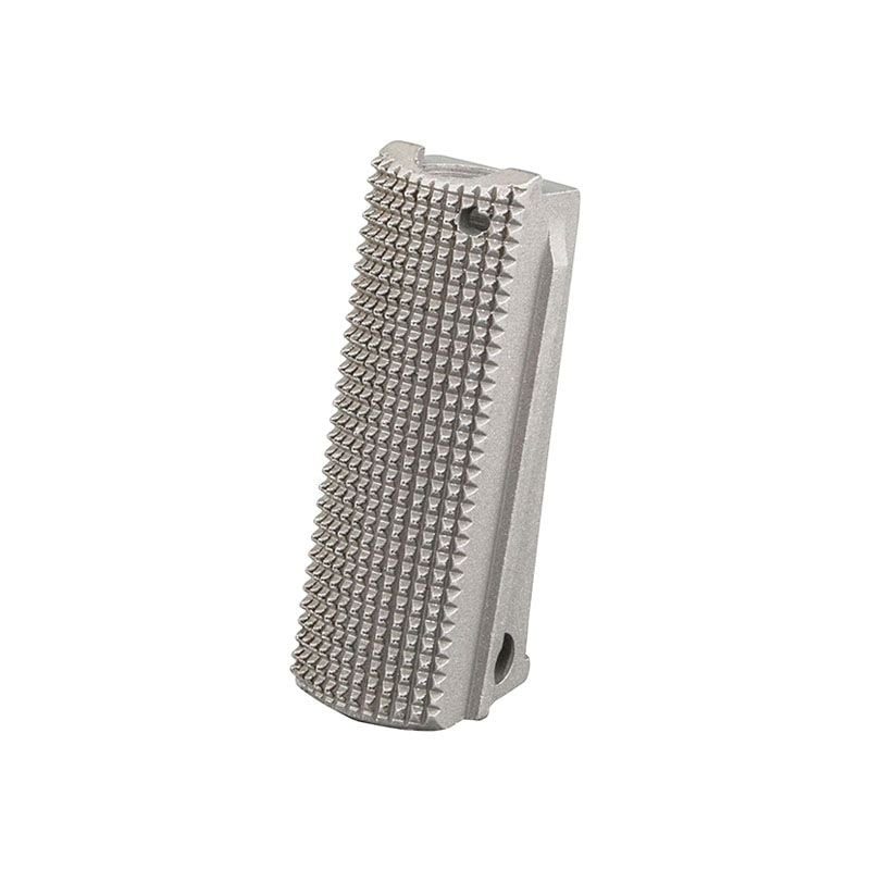 Fusion Firearms 1911 Mainspring Housing – Officer, Checkered, Stainless
