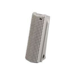 Fusion Firearms 1911 Mainspring Housing – Officer, Checkered, Stainless