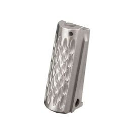 Fusion Firearms 1911 Mainspring Housing – Officer, Chainlink, Stainless – Polished