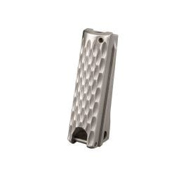 Fusion Firearms 1911 Mainspring Housing – Government, Chainlink, Stainless Polished – Lanyard Loop