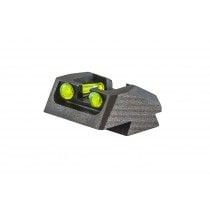 Fusion Firearms 1911 Mil Spec Green Fiber Optic Rear Fixed Sight