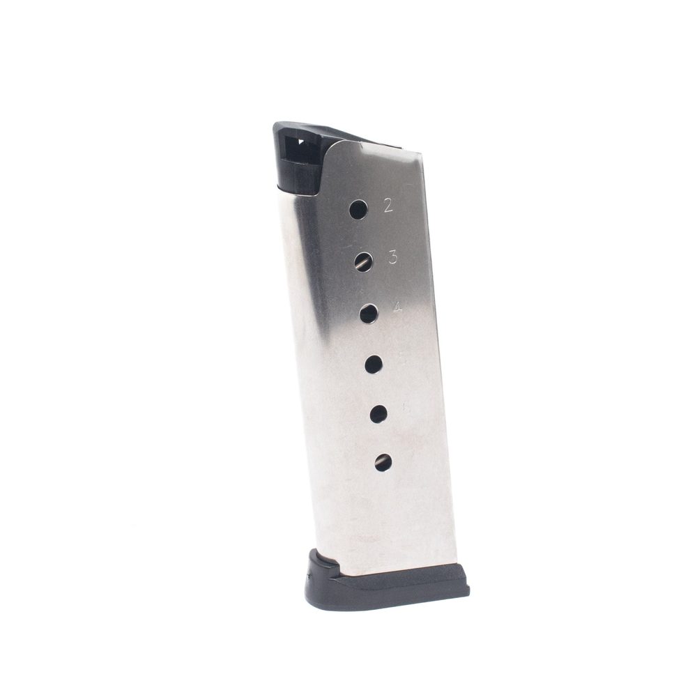 1911 Fusion Magazine, Officer / Microcompact, 45acp, Stainless – 7 Round