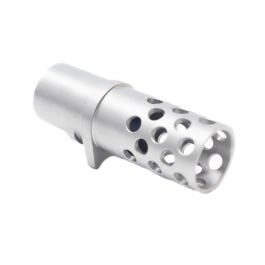 Fusion Firearms 1911 COLT STYLE GOV COMPENSATOR, “FULL PORT” BARREL BUSHING STYLE – CHROME DLC