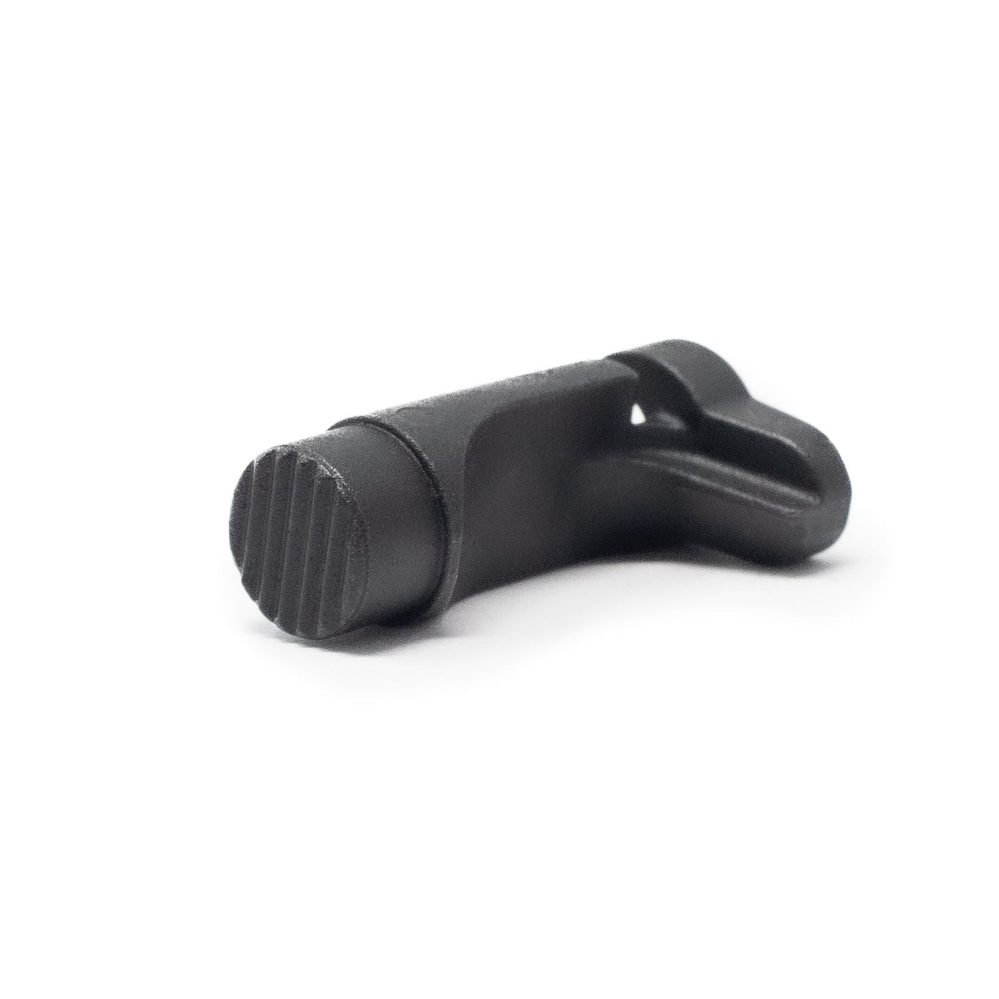 Fusion Firearms 1911 Magazine Catch – Standard Length, Serrated, Carbon