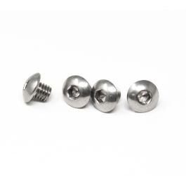 Fusion Firearms 1911 Double Stack Grip Screws – Hex, Stainless (4)