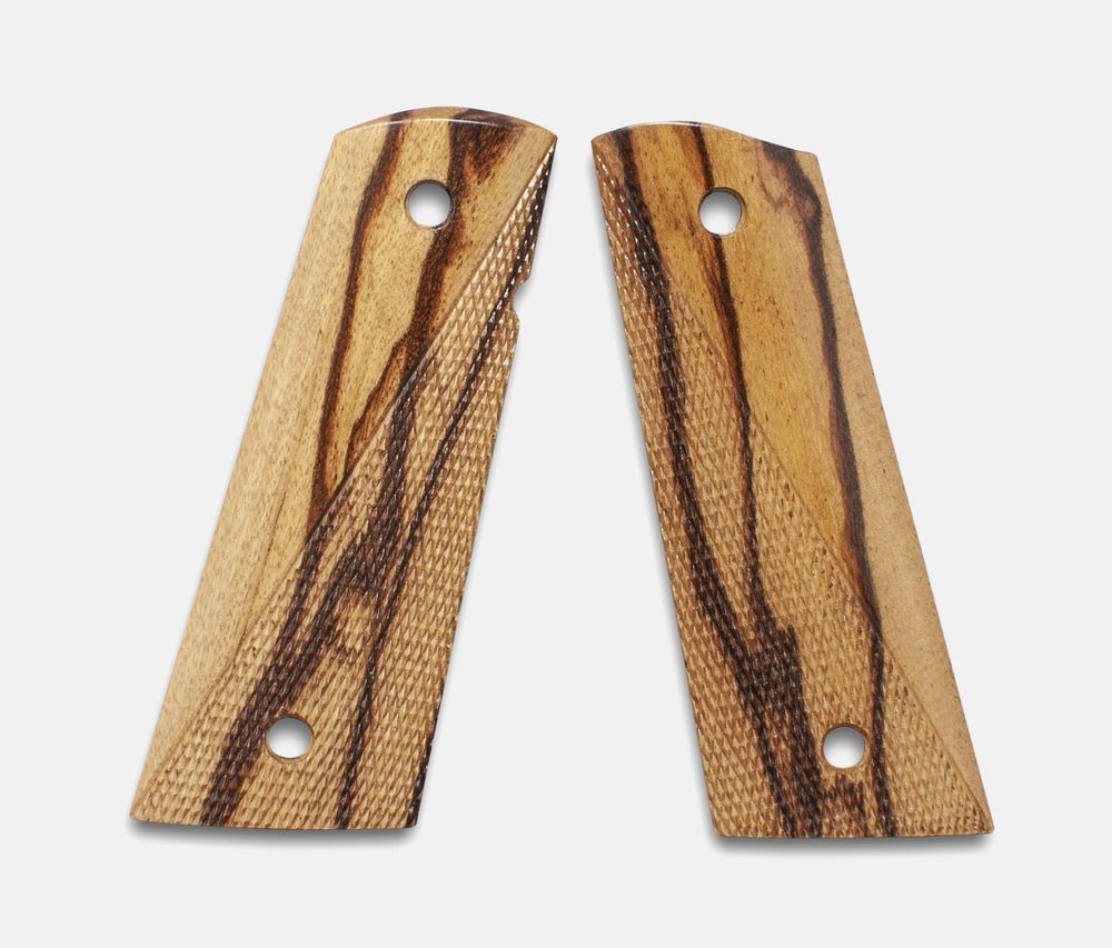 Fusion Firearms 1911 Full Size Grips, Inkberry, Ranger Cut, Mag-Well Bottom