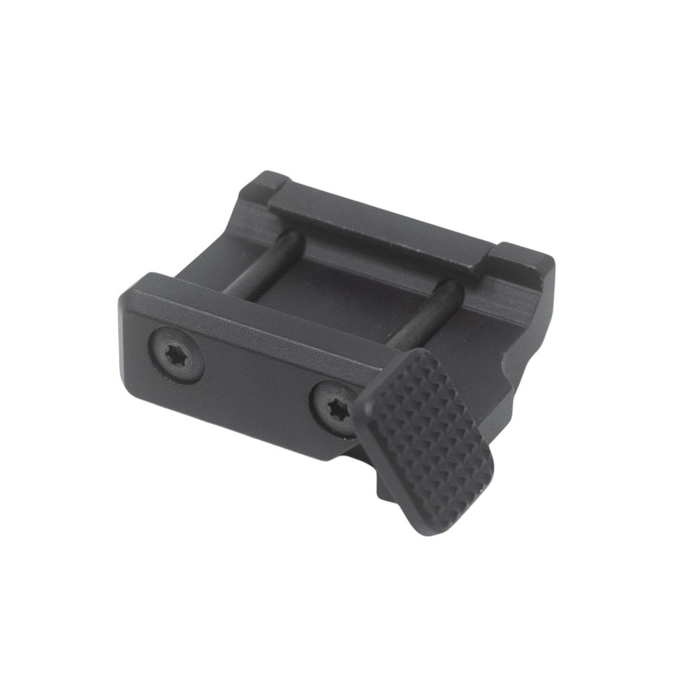 Fusion Firearms Universal Picatinny Rail Mount Thumb Ledge Gas Pedal – Black
