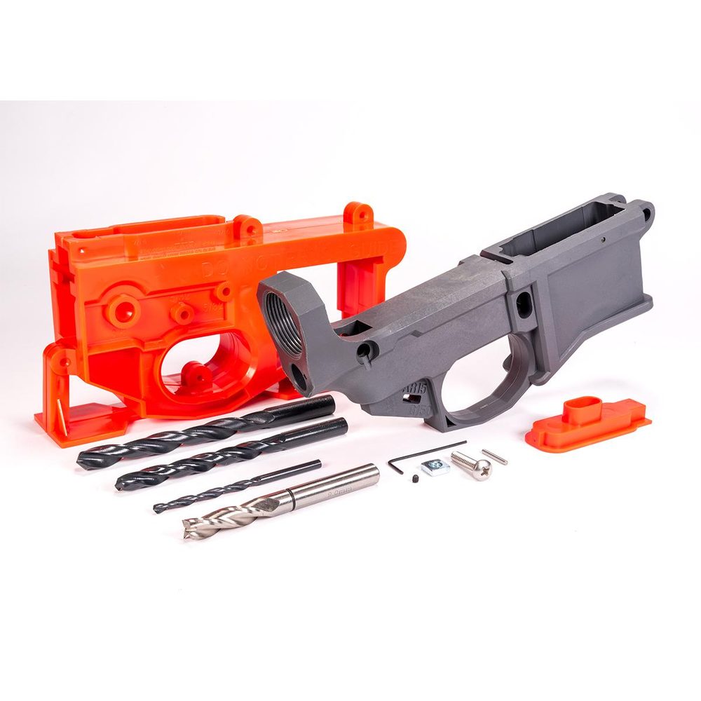 Polymer80 P80 G150 AR-15 80% Receiver Kit – Gray