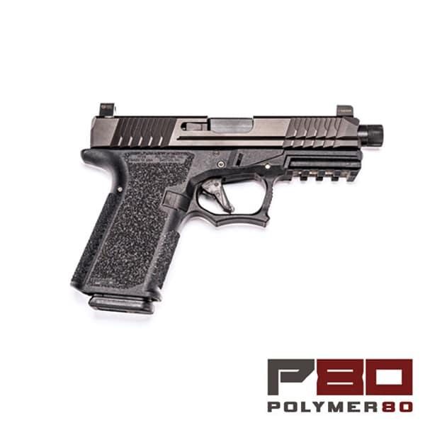 Polymer80 Pfs9 Compl Pist Thr/Fl Brl Ngt Sgt