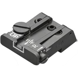 Fusion Firearms CZ Adjustable Rear Sight (P07 KADET, P09 KADET, SHADOW, SHADOW 2) – White Outline